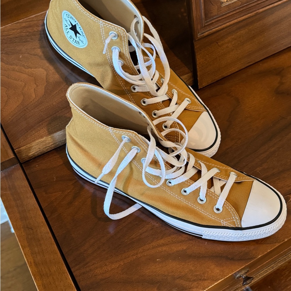 Converse All Star Mustard High-Tops